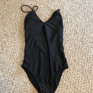 Black One Piece Swimsuit